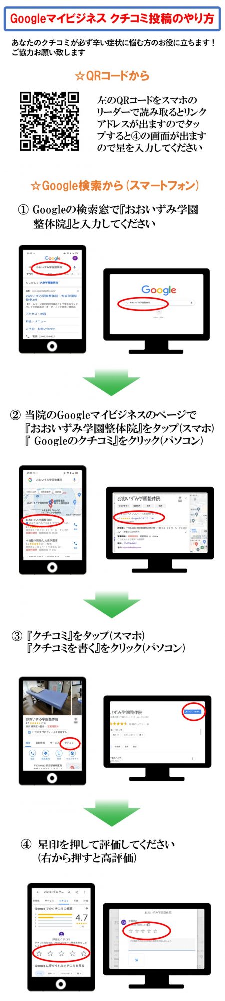 マイビジネス投稿やり方1